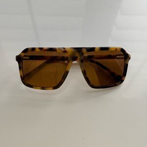 Michael Kors Tortoiseshell Sunglasses with Brown Lenses